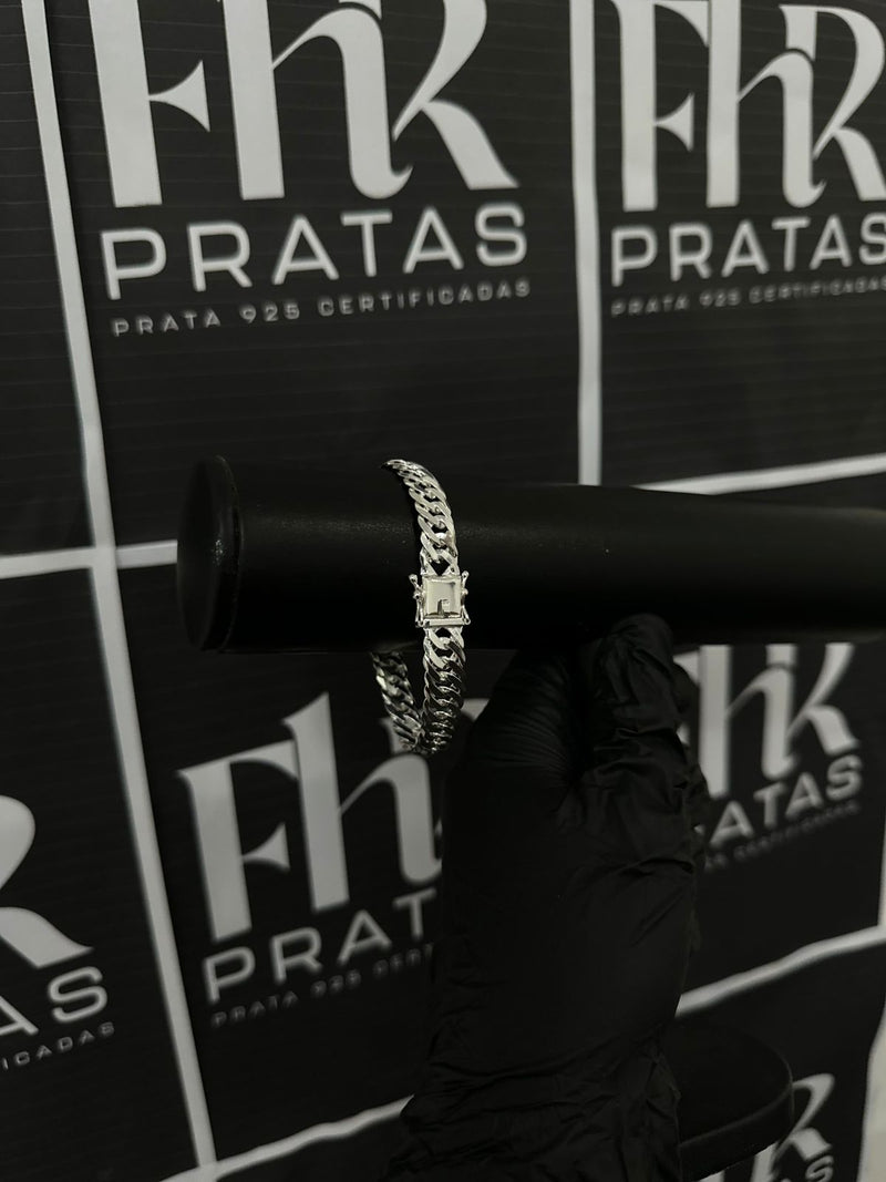 Pulseira Elo Duplo 10MM 21cm