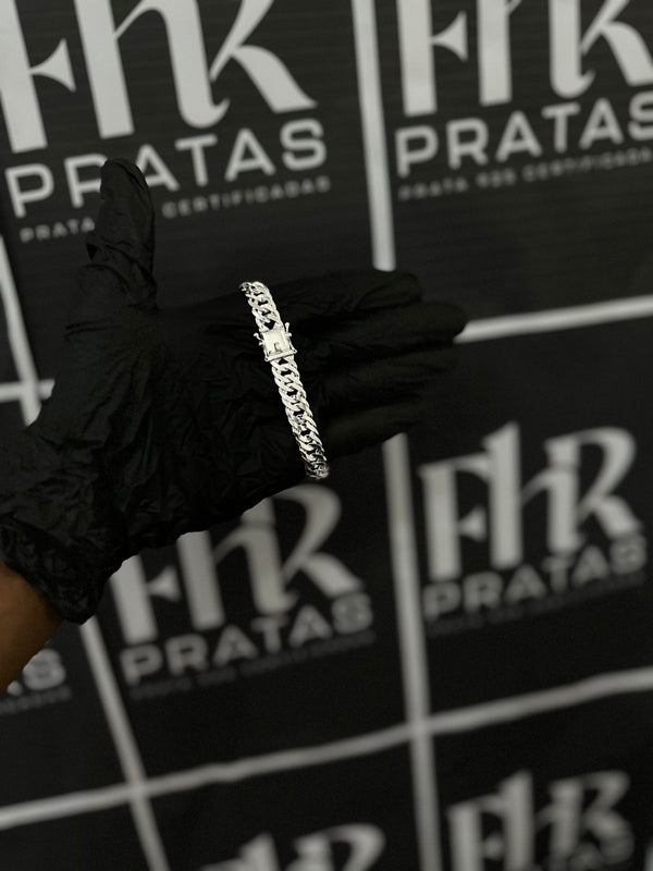 Pulseira Elo Duplo 10MM 21cm