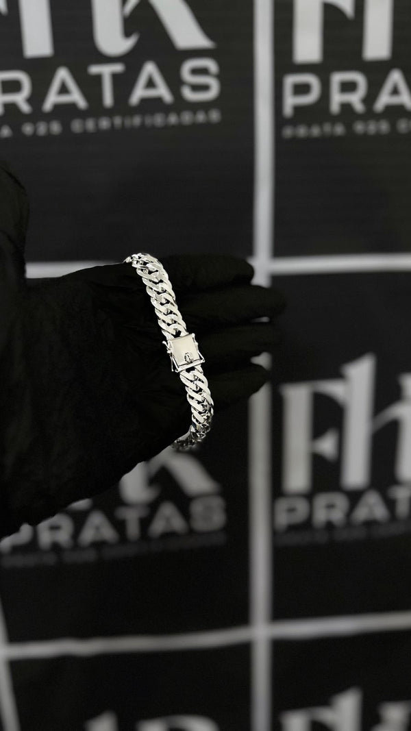 Pulseira Elo Duplo 13MM 21cm