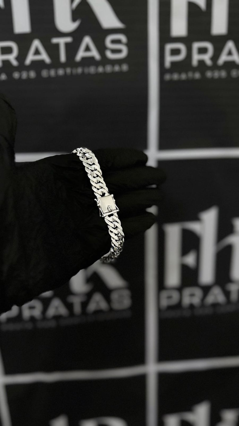 Pulseira Elo Duplo 13MM 21cm