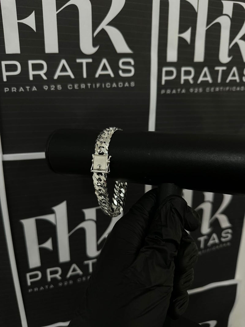 Pulseira Elo Duplo 13MM 21cm