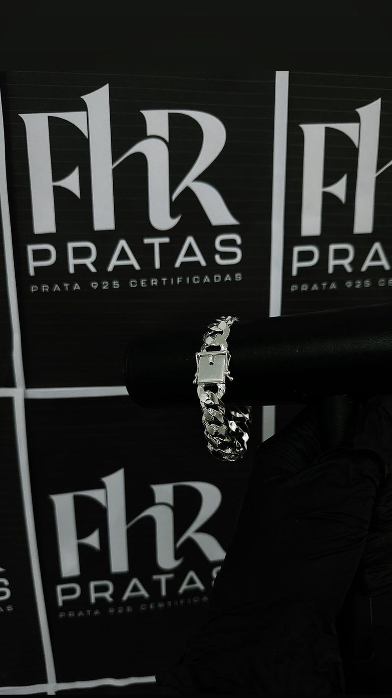 Pulseira Grumet 1X1 15MM 21cm