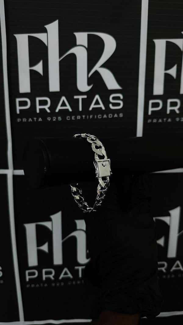 Pulseira Grumet 1X1 15MM 21cm