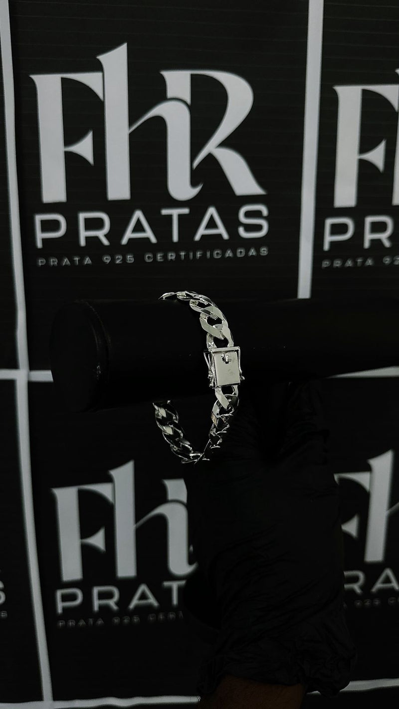 Pulseira Grumet 1X1 15MM 21cm