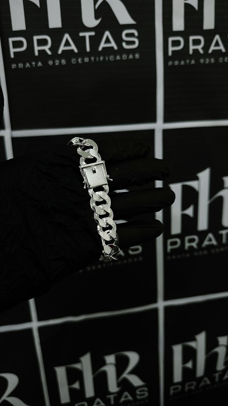 Pulseira Grumet 1X1 15MM 21cm