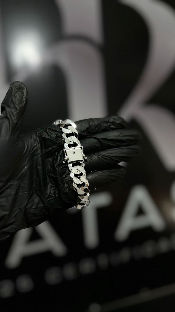 Pulseira Grumet 1X1 17MM 21cm