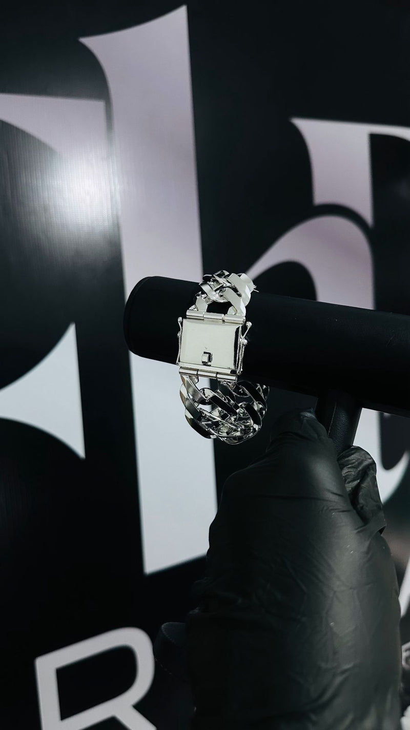 Pulseira Elo Duplo 30MM 21cm