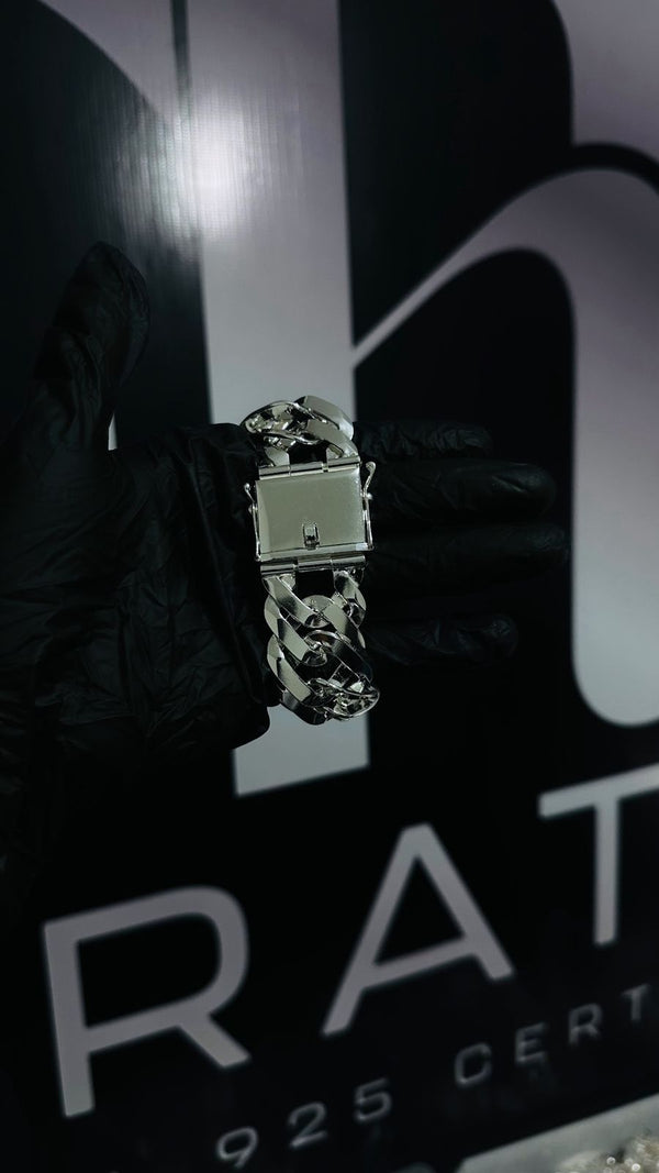 Pulseira Elo Duplo 30MM 21cm