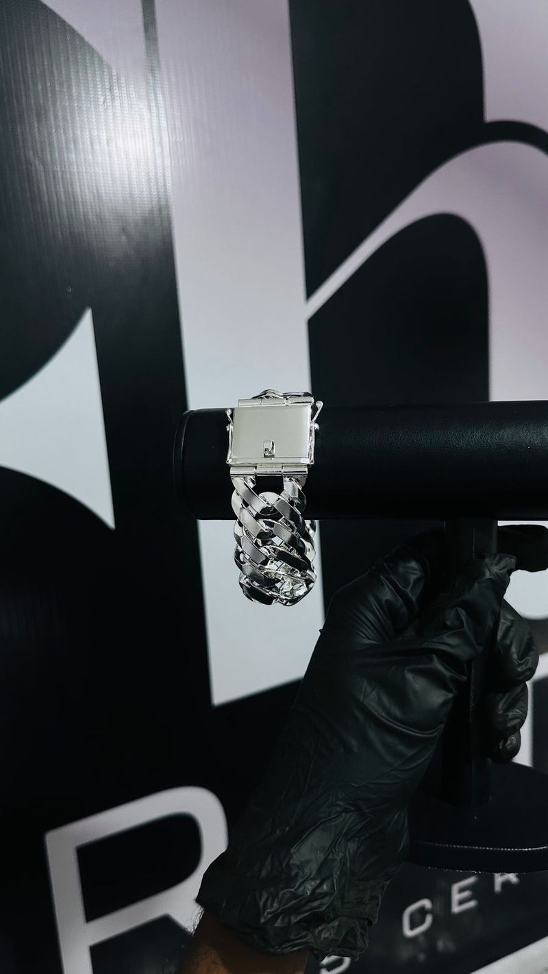 Pulseira Elo Duplo 30MM 21cm