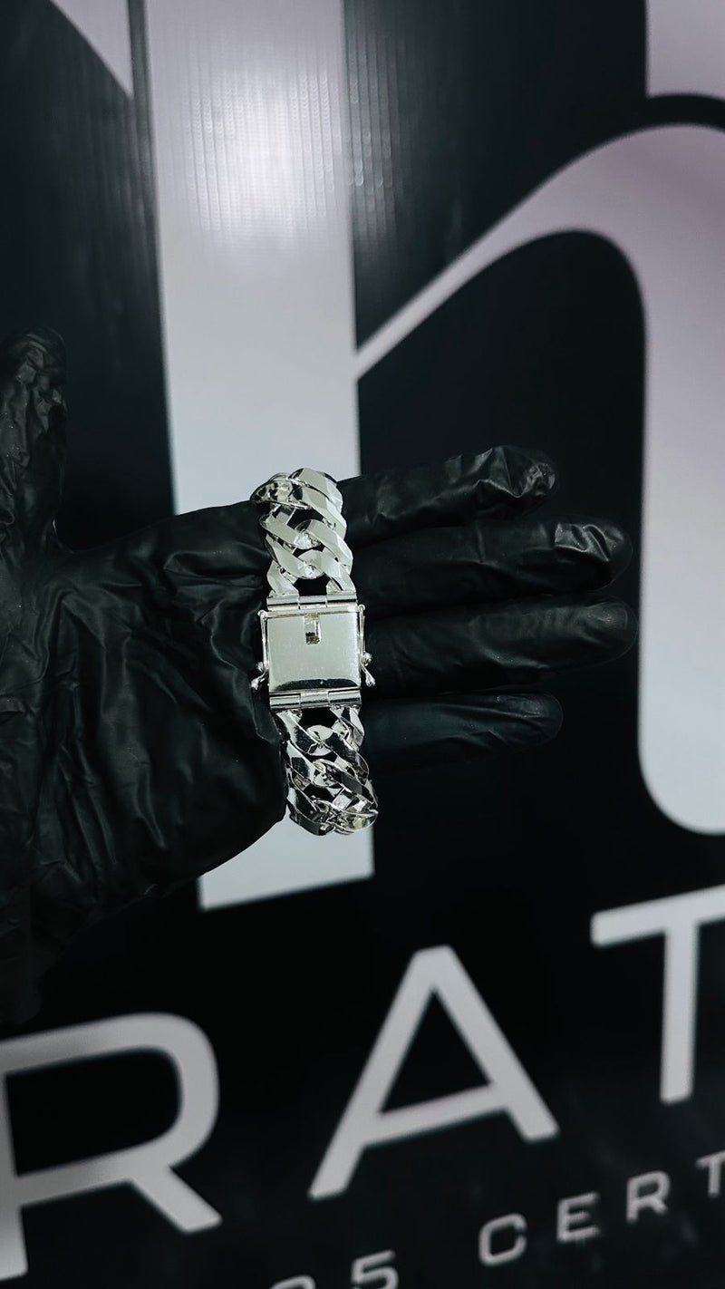 Pulseira Elo Duplo 22MM 21cm