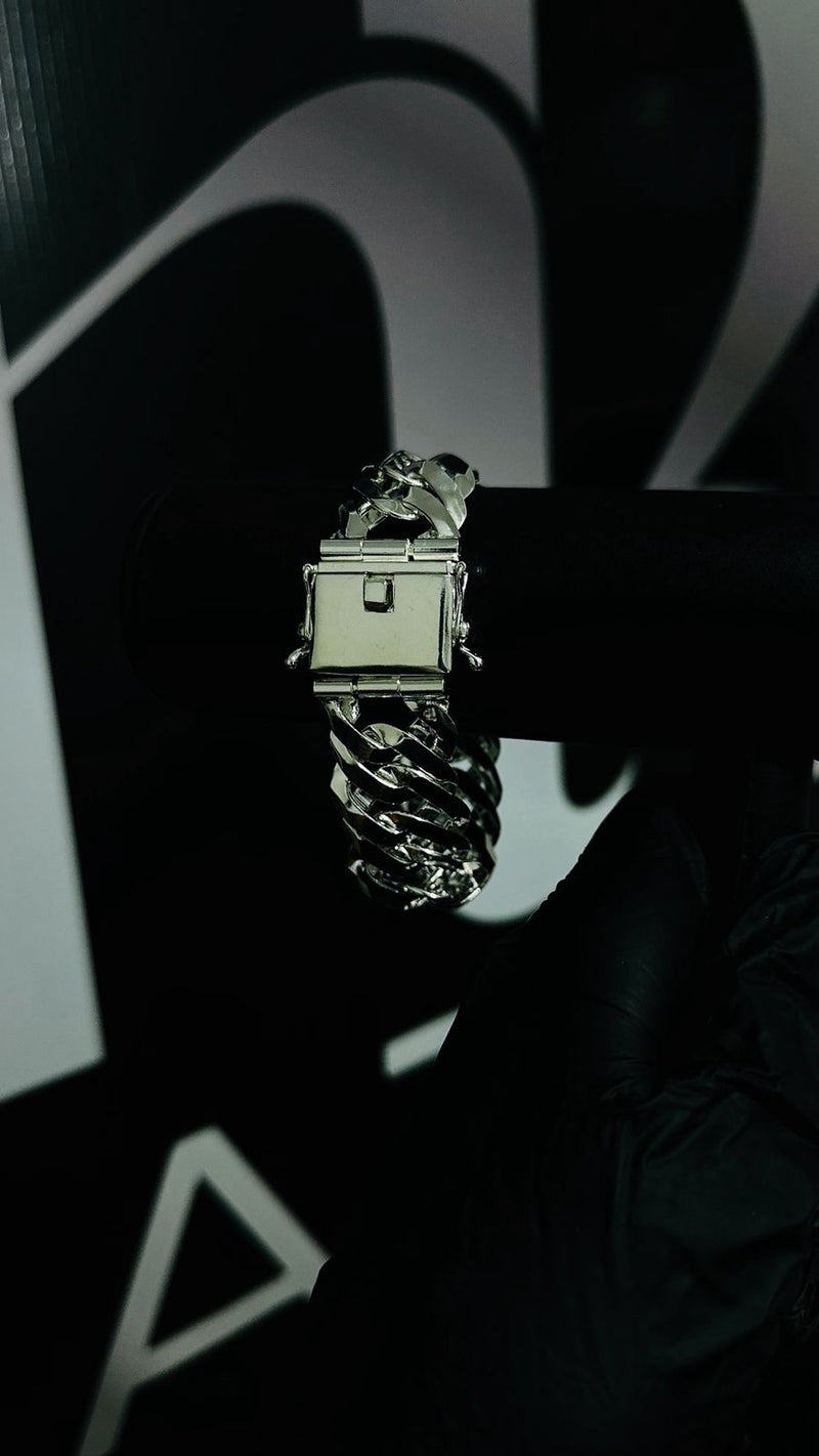 Pulseira Elo Duplo 25MM 21cm