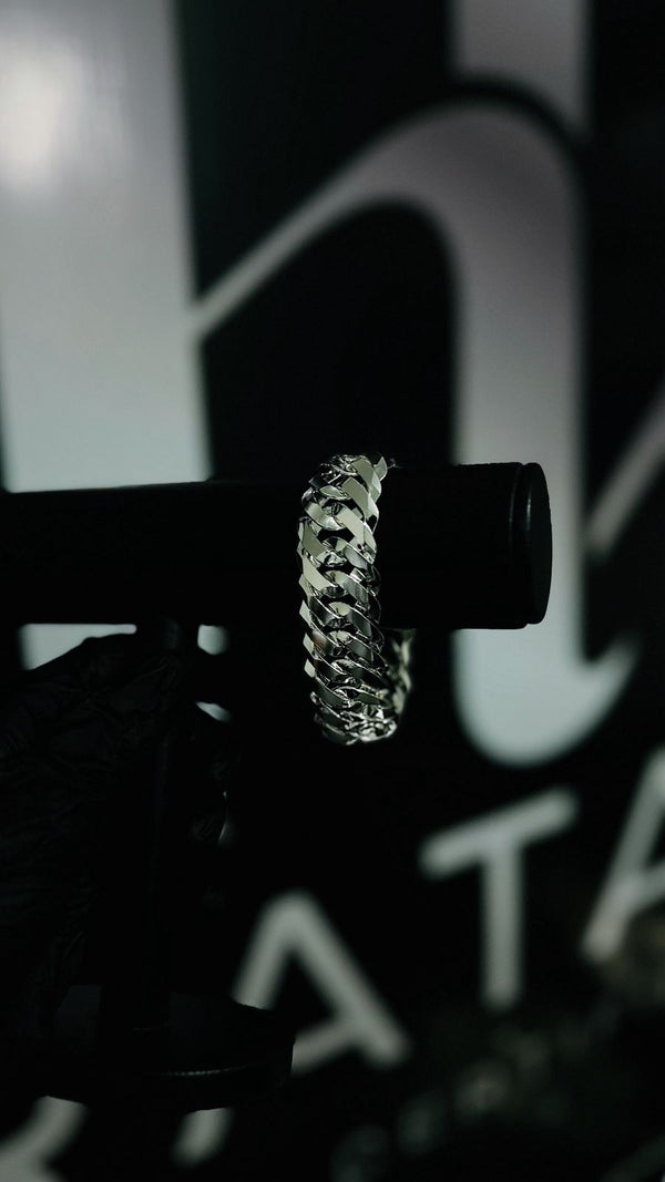 Pulseira Elo Duplo 25MM 21cm