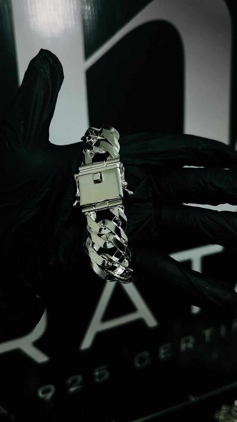 Pulseira Elo Duplo 25MM 21cm